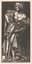 Woman with Lute
