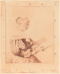 Young Girl at the Keyboard, 1767