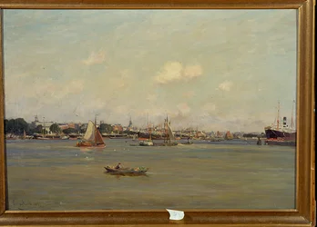 Harbour in Rotterdam
