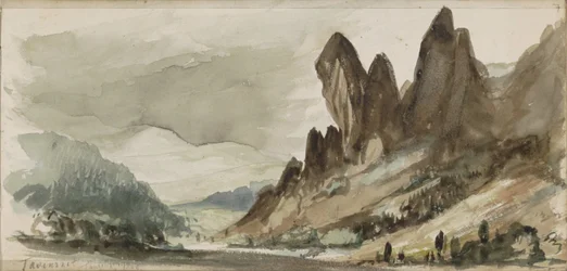 Mountain Landscape in Thuringia