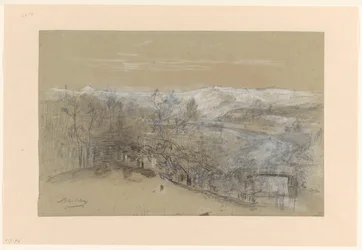 View of the Zandberg near Elswout in Bloemendaal