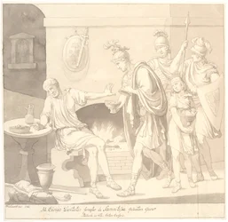 M. Curius Dantatus Scorns the Gifts of the Samnite Envoys. Plutarch: in vita. Cato the Censor.