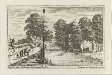 View of Jaap Hannes (View of Iaphanes outside Amsterdam)