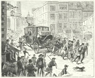 French diplomat Jacques Lauriston in London to convey the ratification of the Peace of Amiens