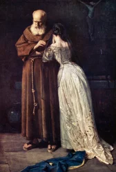 Friar Lawrence and Juliet