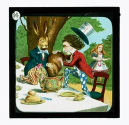 Alice in Wonderland, Coloured Lantern Slides