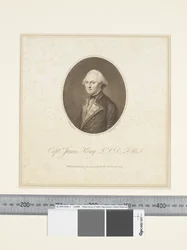 Captain James King, engraved by Francesco Bartolozzi, c.1773-84