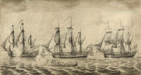 Three ships of the Hudson
