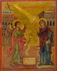 Icon of The Annunciation