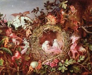 Fairies in a Bird