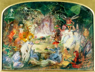 The original sketch for The Fairy