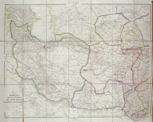 Map of Central Asia