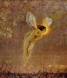 Iris, detail of the fairy.