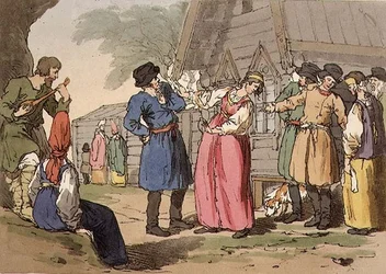 Golubtza, Plate 86 from Volume III of 