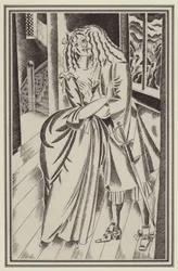 Illustration for Moll Flanders by Daniel Defoe