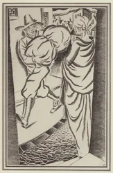 Illustration for Moll Flanders by Daniel Defoe