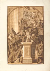 Holy Family and Four Saints