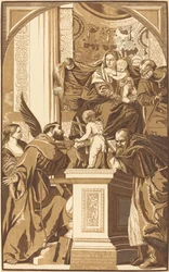 Holy Family and Four Saints