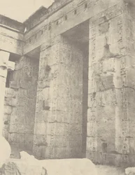 Medinet Habu, Palace of Ramses II, Second Court, East Side