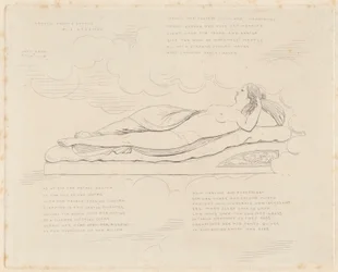 Sketch from a Statue of a Dreamer