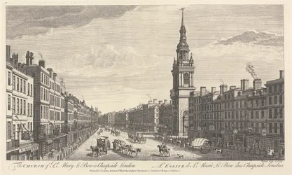 The Church of St. Mary le Bow in Cheapside London