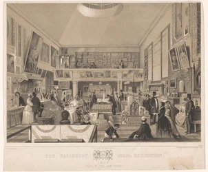 Interior of the Law Court during the Salisbury Local Exhibition, 1852