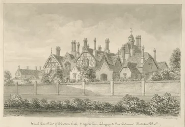 Barton under Needwood - Barton Hall, 1839