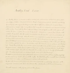 Essex - Audley End - Historical Description: manuscript