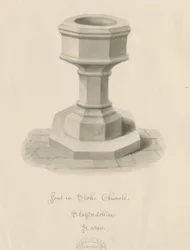 Font in Stoke-upon-Trent Church