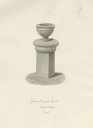 Font in Edingale Church