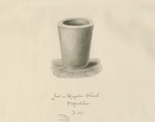 Font in Kingstone Church