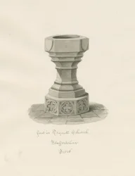 Font in Trysull Church