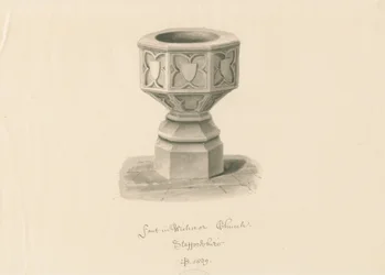 Font in Wichnor Church