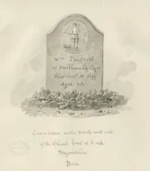 Leek Church - Gravestone