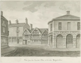 Leek Town - Market Place