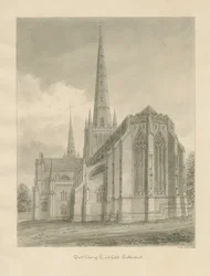 Lichfield Cathedral - East View