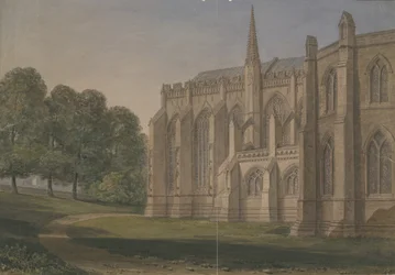 Lichfield Cathedral - North North West View