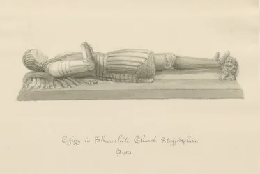 Shareshill Church - Monumental Effigy to Sir Humphrey Swynnerton