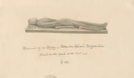Uttoxeter Church - Effigy