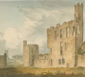 Wales - Carnarvonshire - Conway Castle, 1800
