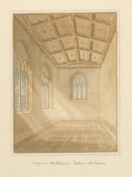 Wiltshire - Sarum - Interior of Chapel in Bishop
