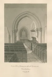 Worcestershire - Droitwich - Dodderhill Church Interior