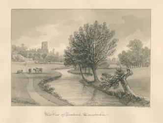 Worcestershire - Droitwich - West View of Town
