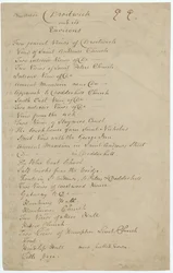 Worcestershire - List of Views Contained in Buckler