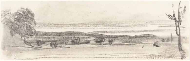 A View across the Park, Chatsworth, Derbyshire