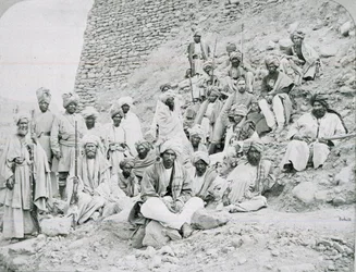 Khyber Chiefs and Khans, Jamrud Fort, North West Frontier, 1878