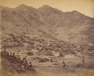 Kutchi (Gypsy) Village and Encampment Near Dakka
