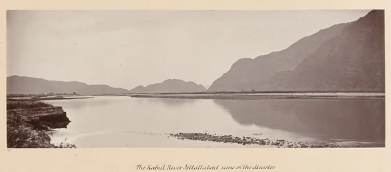 The Kabul River, Jellallabad, Scene of the Disaster, 1879