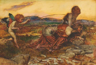 Cupid Driving the Lovers