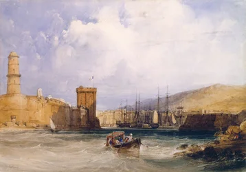 The Entrance to Marseilles Harbour